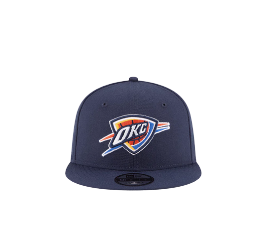 Navy Oklahoma City Thunder 59FIFTY Snapback Hat