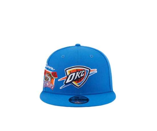 Oklahoma City Thunder City Cluster 59FIFTY Snapback Hat