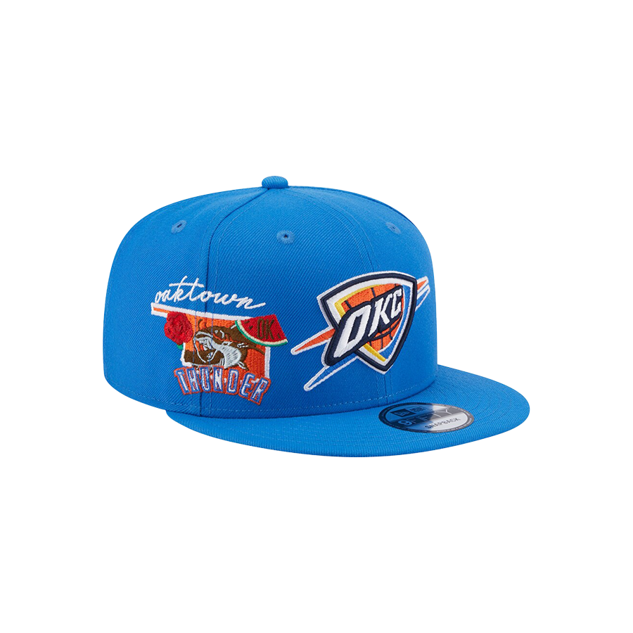 Oklahoma City Thunder City Cluster 59FIFTY Snapback Hat