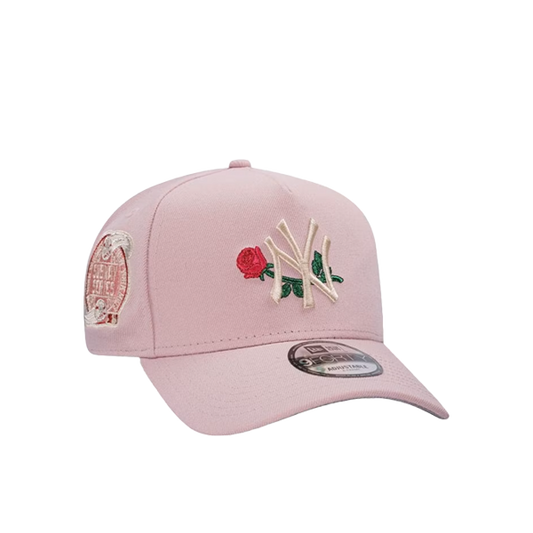 A-Frame New York Yankees Subway Series 2000 Pink Snapback Hat