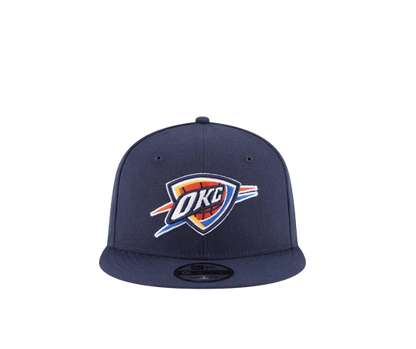 Navy Oklahoma City Thunder 59FIFTY Snapback Hat