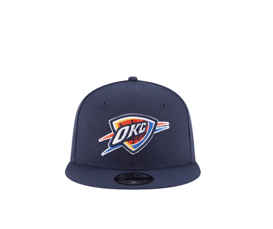 Navy Oklahoma City Thunder 59FIFTY Snapback Hat